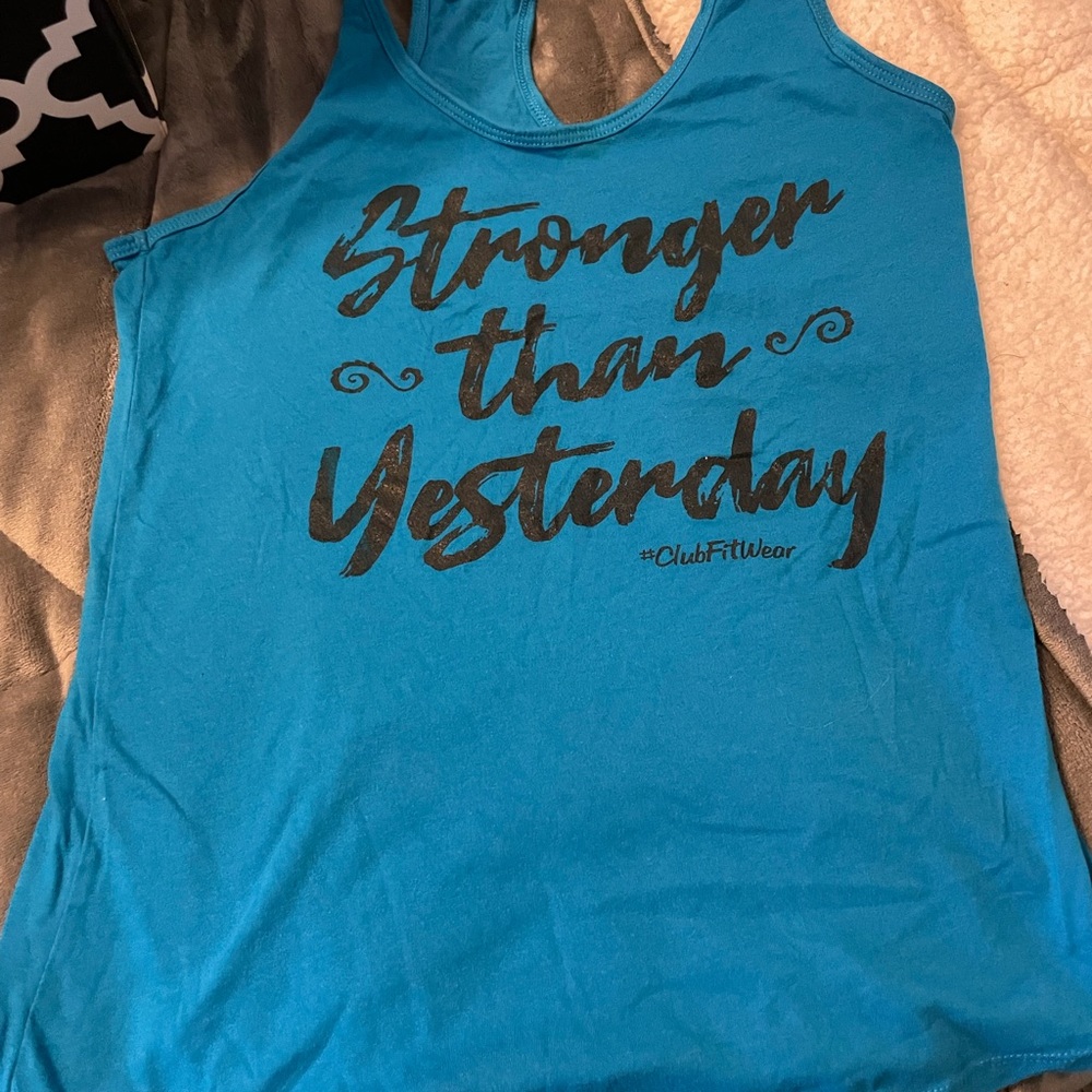 Stronger than yesterday tank
